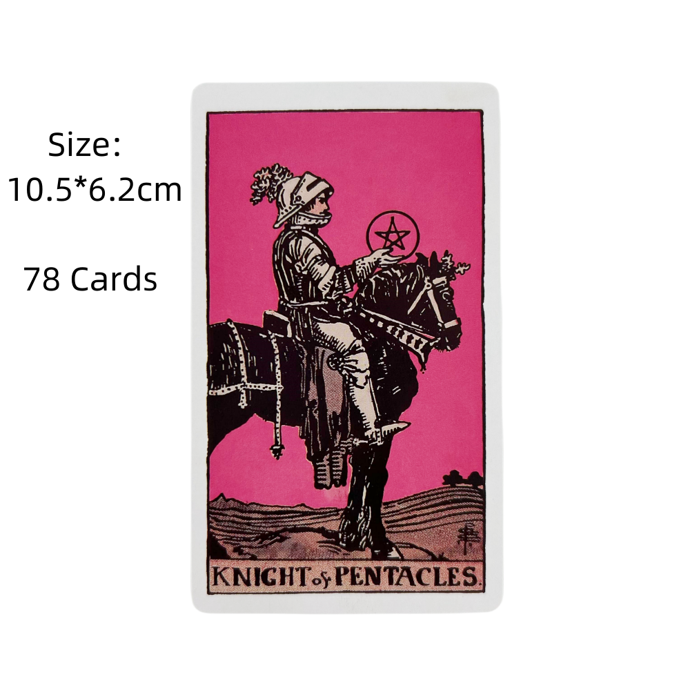 Pink Rider Tarot Cards Game fo - Board Game Template recension och pris