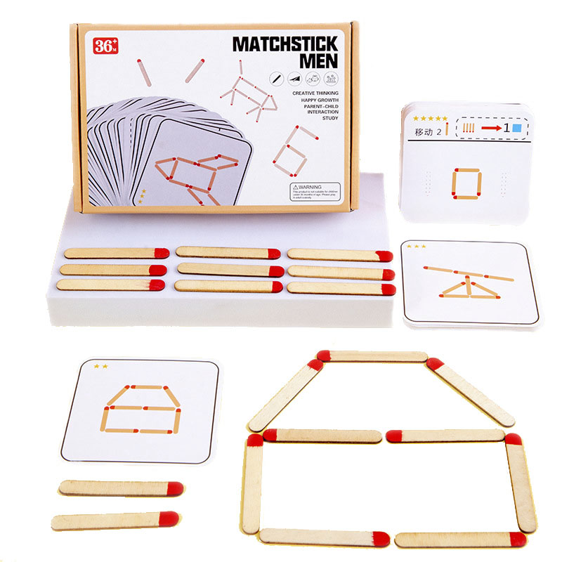 Montessori Matches Puzzles Gam - Board Game Enthusiast recension och pris