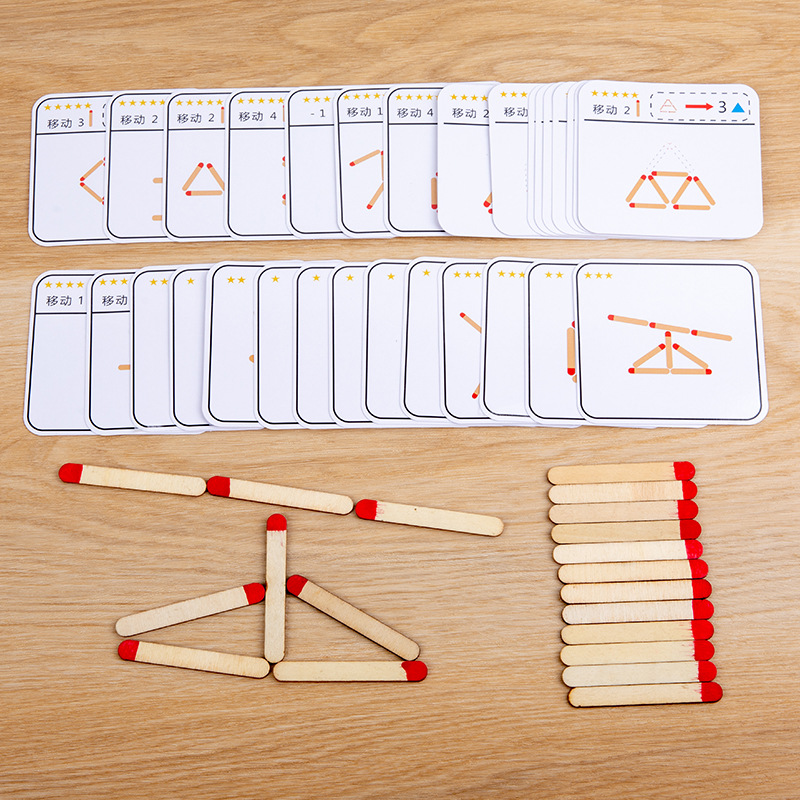 Montessori Matches Puzzles Gam - Board Game Enthusiast recension och pris