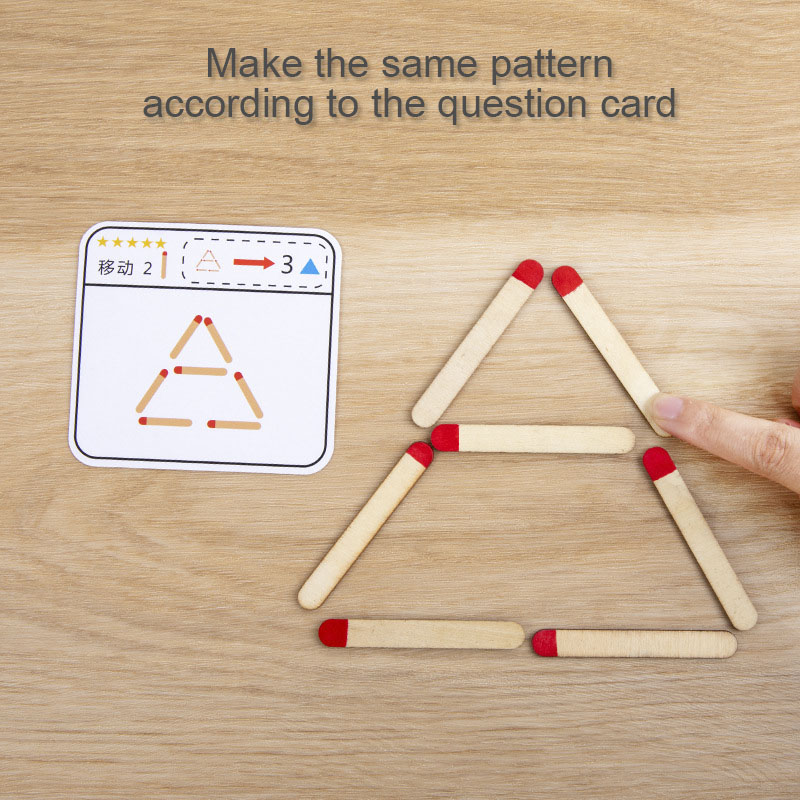 Montessori Matches Puzzles Gam - Board Game Enthusiast recension och pris