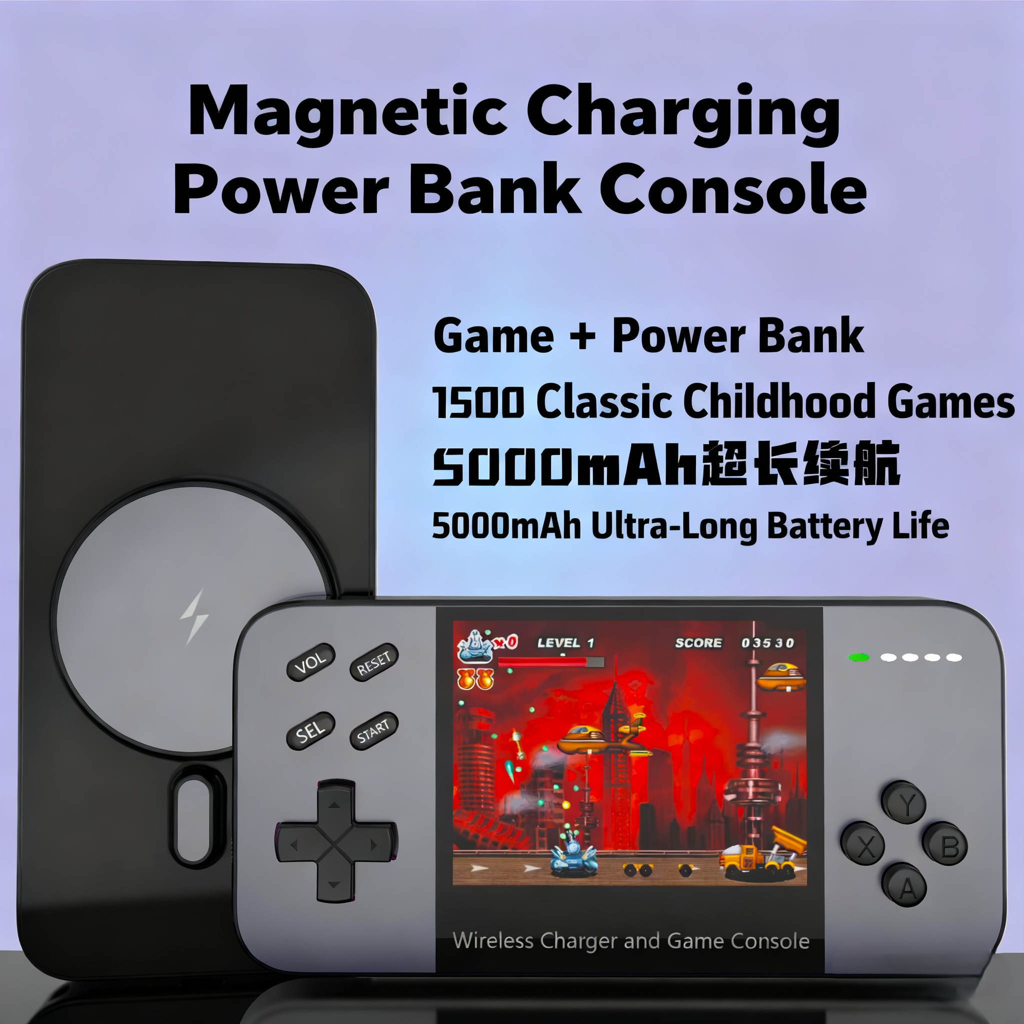New game console with 1500 gam - Board Game Quick recension och pris