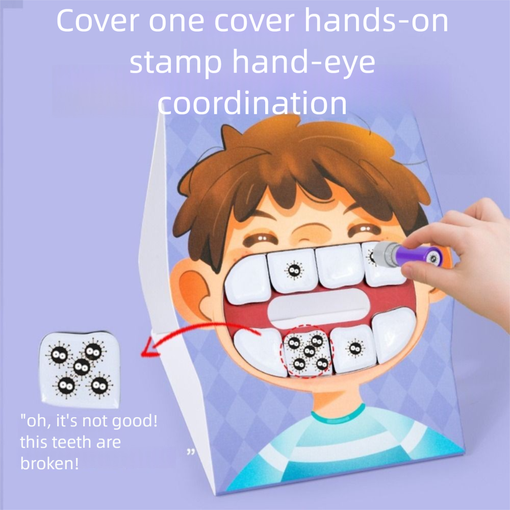 New Paper Tooth Defence Board  - Board Game For Kids recension och pris