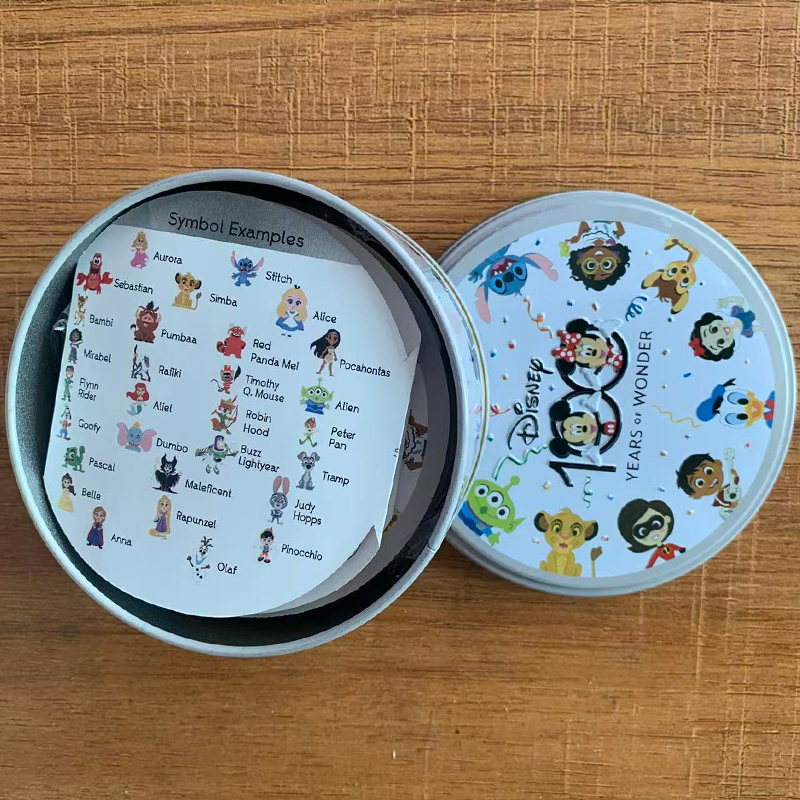 Disney Card Board Games 100 YE - Board Game Organization recension och pris