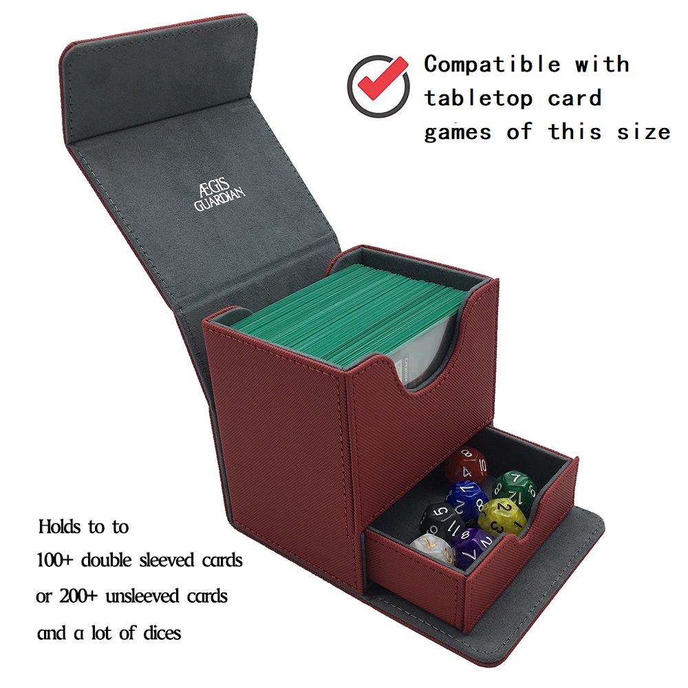 TCG Deck Case for Magic/YuGiOh - Board Game Organization recension och pris