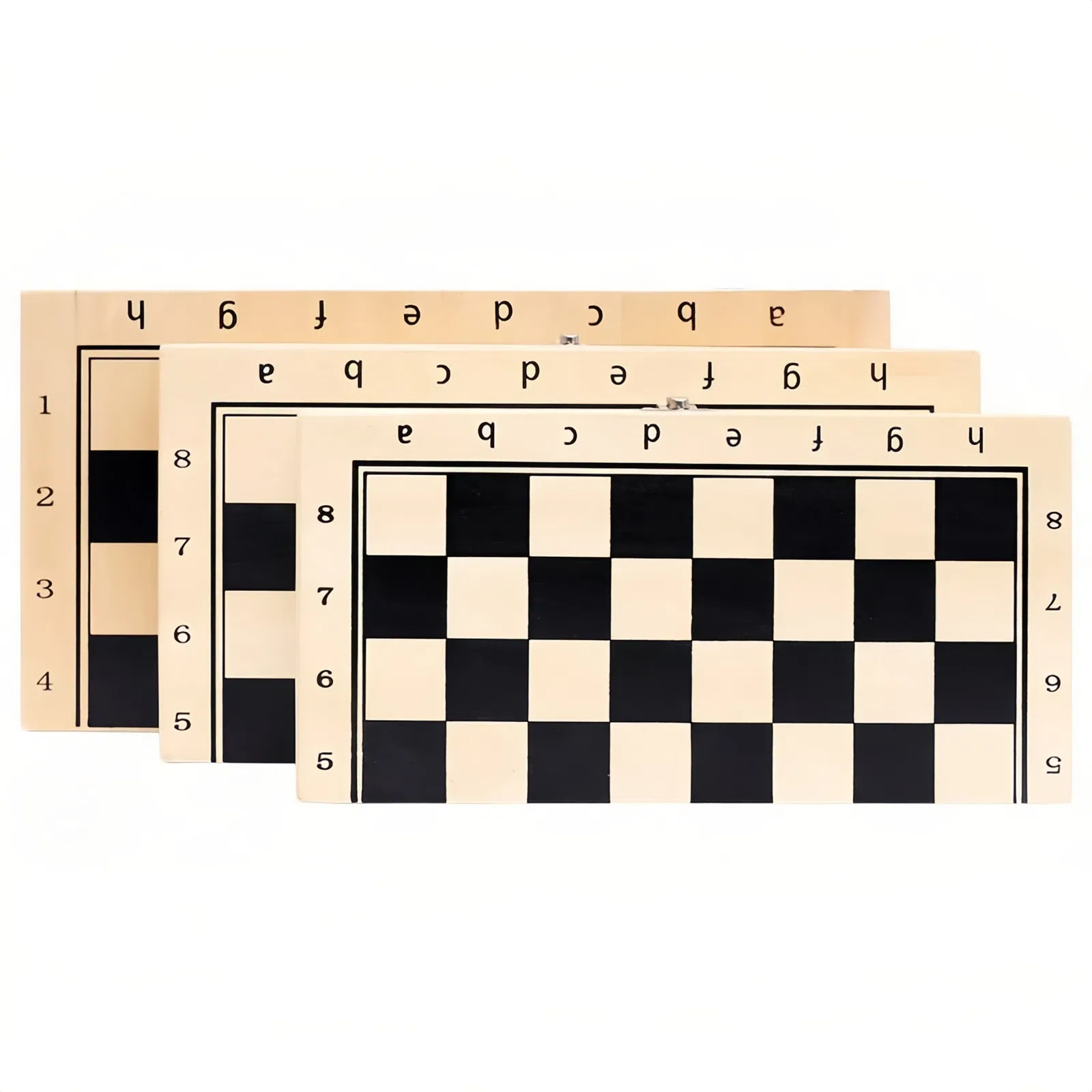 Chess Board Three In 1 Wooden  - Board Game Yearbook recension och pris