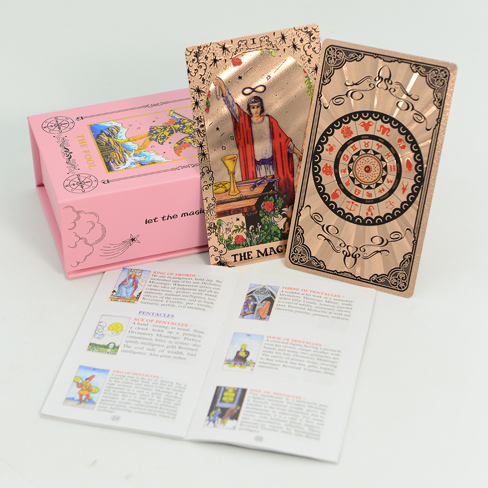 78PCs Classic Rose Gold Wait T - Board Game Yearbook recension och pris
