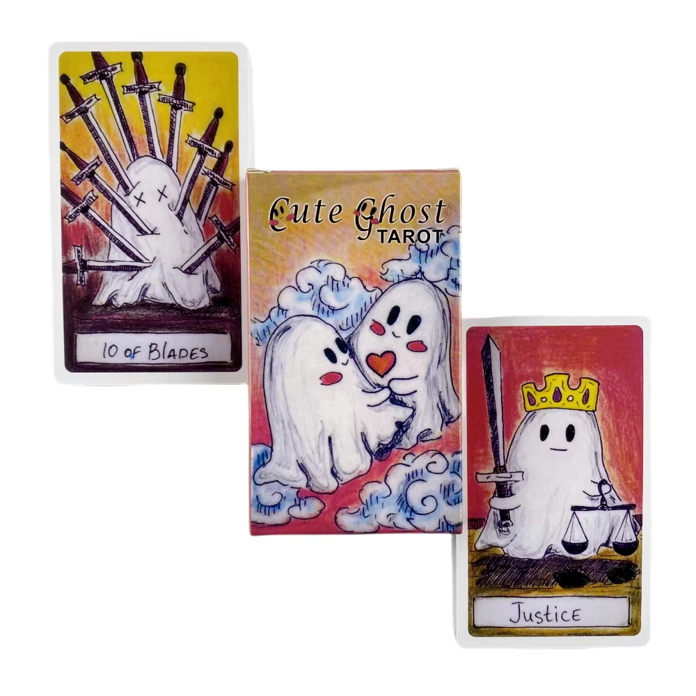 Cute Ghost Tarot Deck Toy Set  - Board Game Master recension och pris