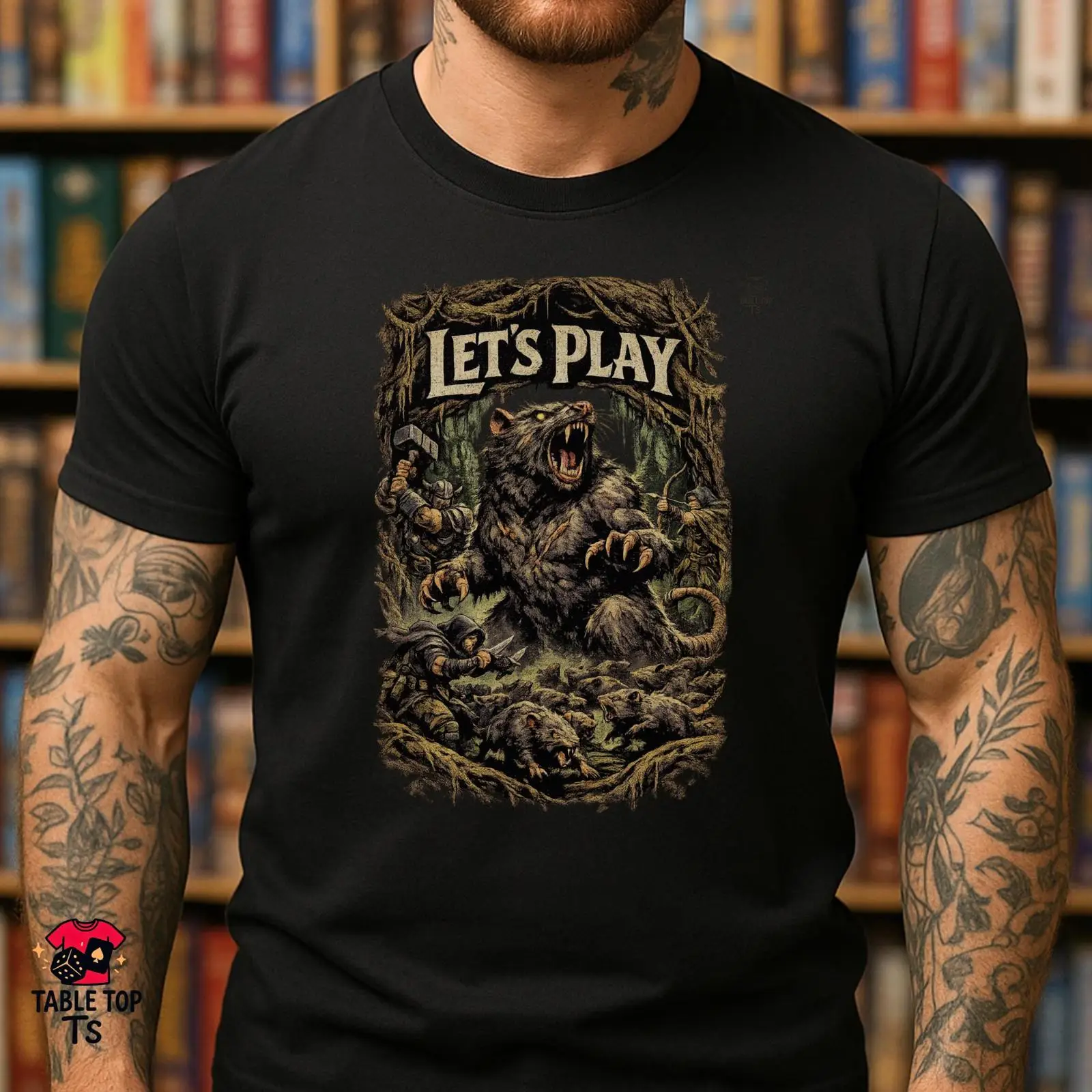 LET amp 39 S PLAY T Shirt Oath - Board Game Inspiration recension och pris