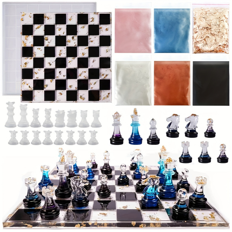 23pcs Chess Set with Silicone  - Board Game Master recension och pris