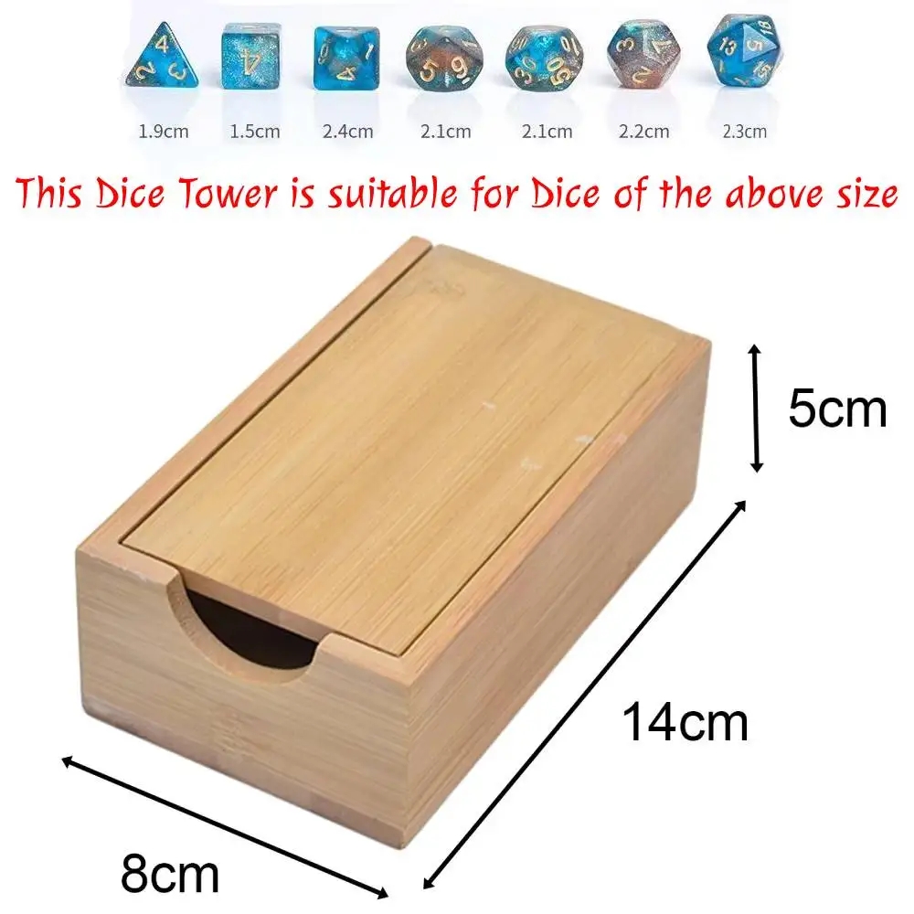 Foldable Wooden Dice Tower Dic - Dice Tower Wooden recension och pris