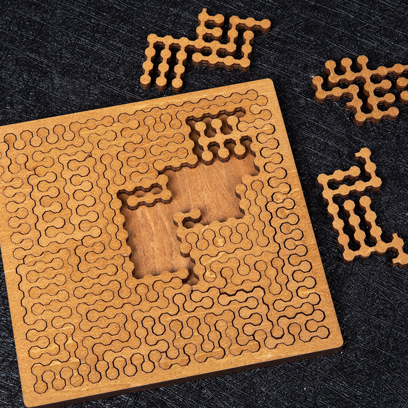 Impossible Wooden Puzzle IQ Pu - Board Game Enthusiast recension och pris