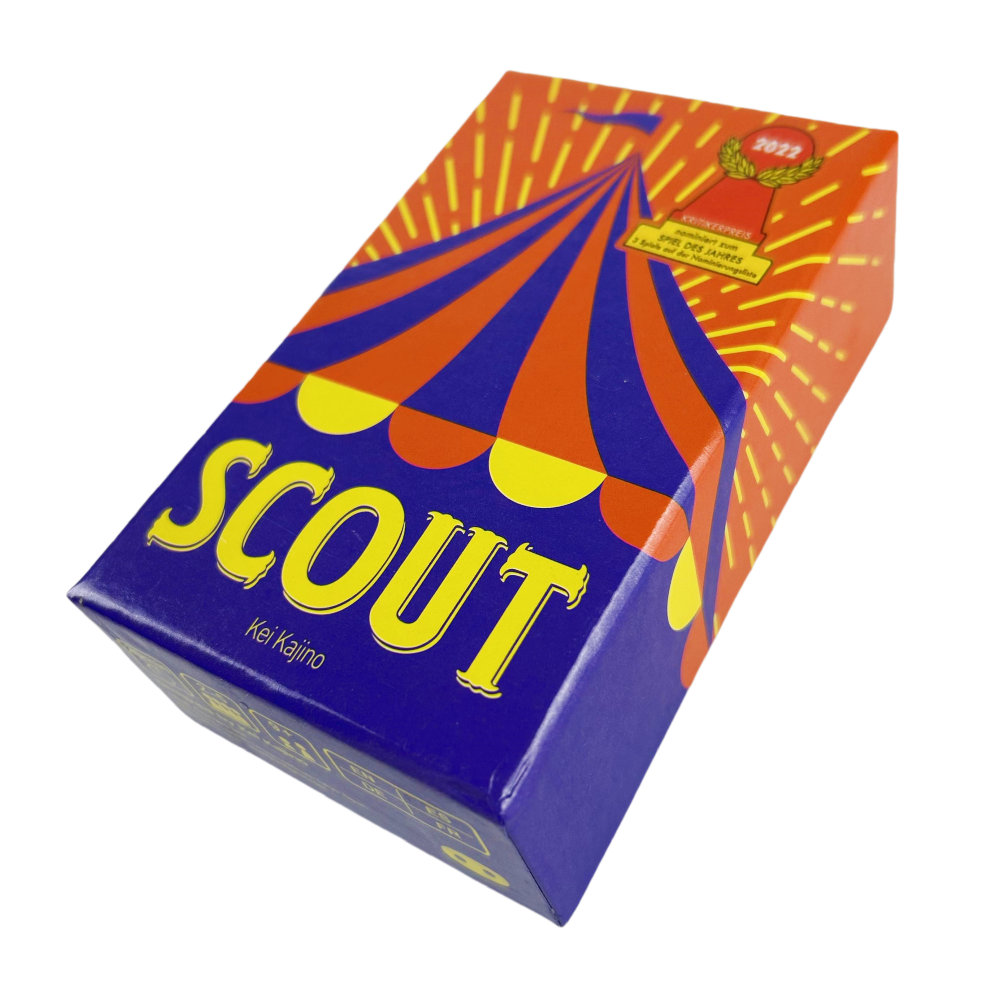Scout Card Game Circus Scout B - Board Game Template recension och pris