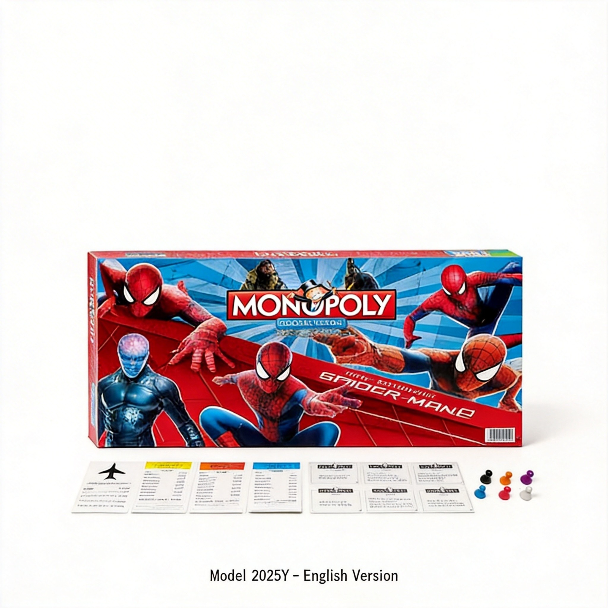 Spider-Man Monopoly Board Game - Board Game Night recension och pris
