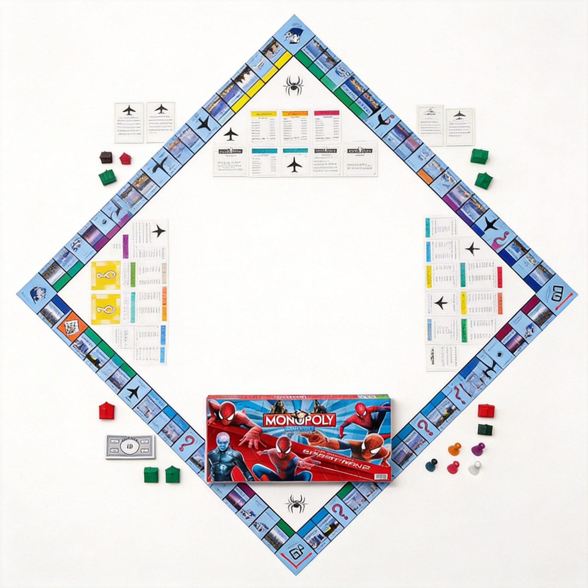 Spider-Man Monopoly Board Game - Board Game Night recension och pris