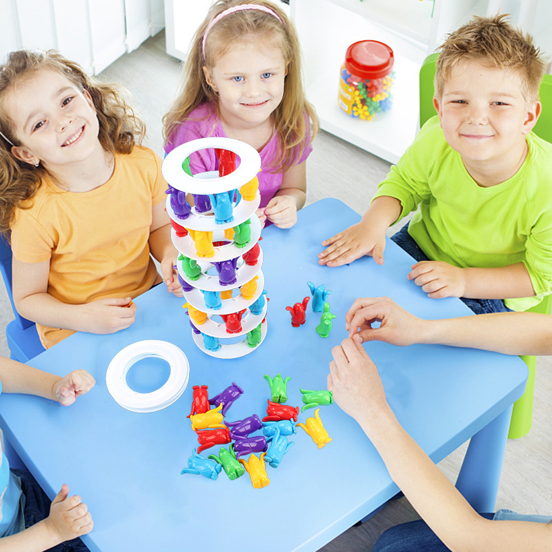 Kids Penguin Tower Collapse Ba - Board Game Quoridor recension och pris