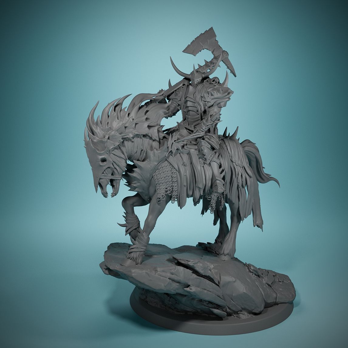 80mm Dark Night Death Horse Bo - Board Game Night recension och pris