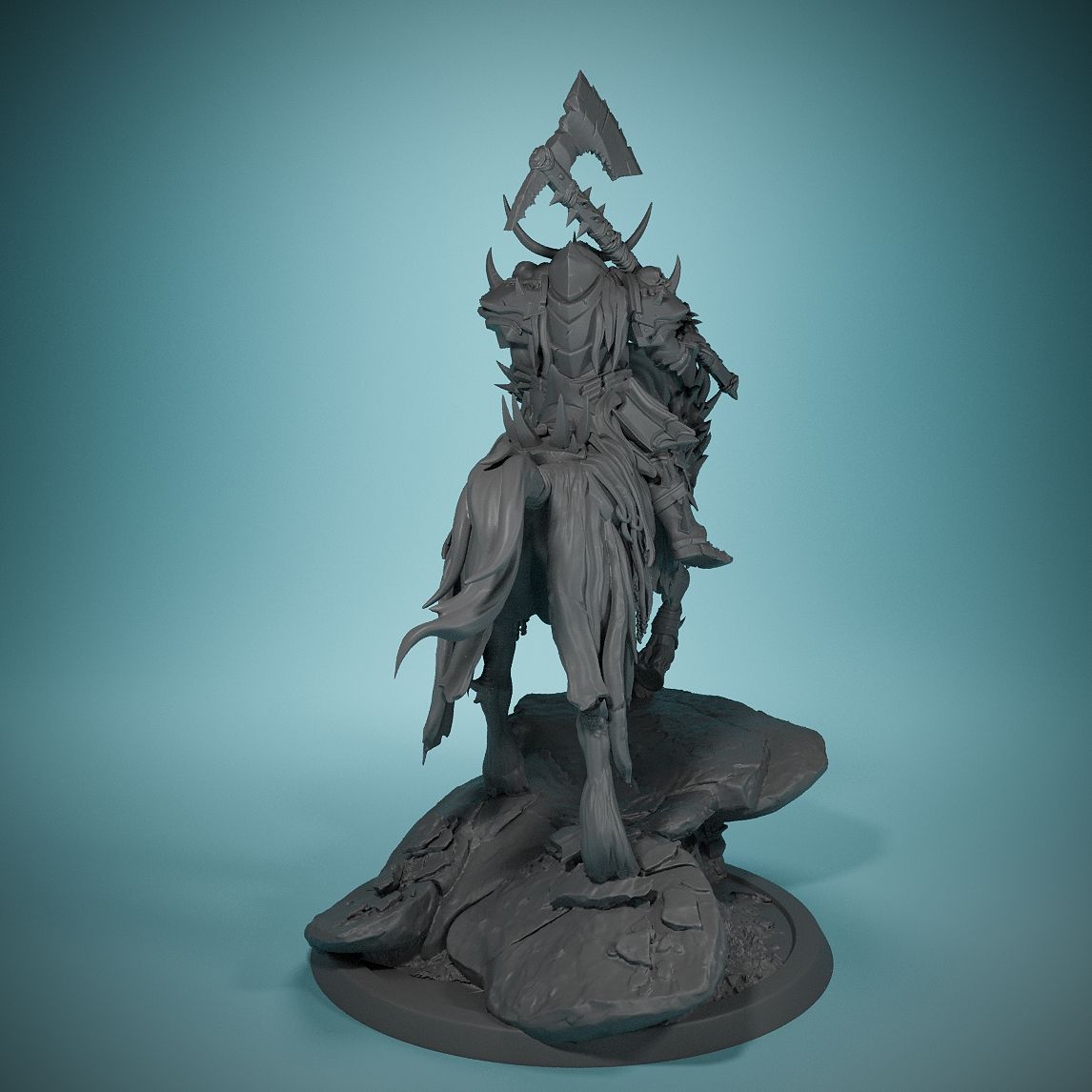 80mm Dark Night Death Horse Bo - Board Game Night recension och pris