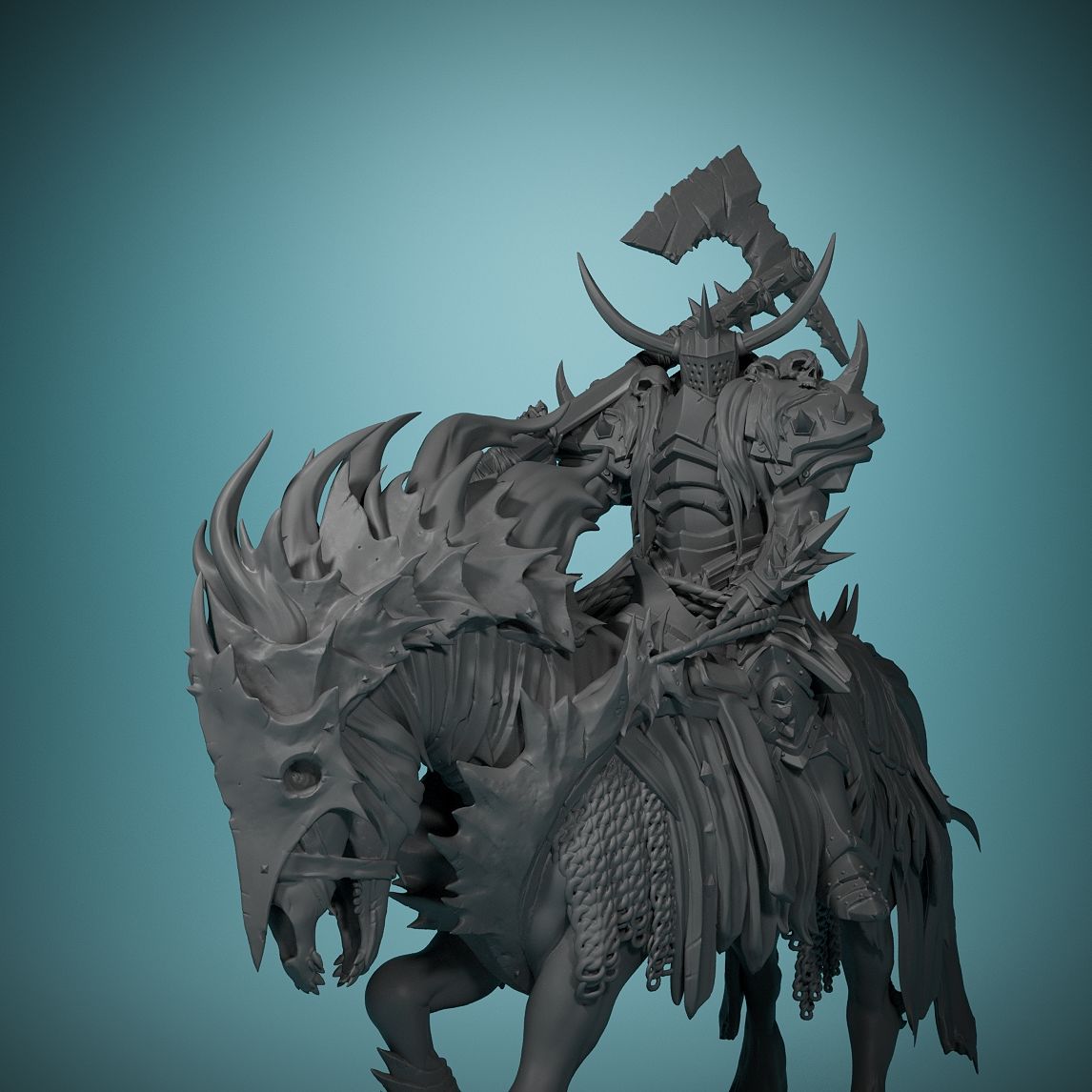 80mm Dark Night Death Horse Bo - Board Game Night recension och pris