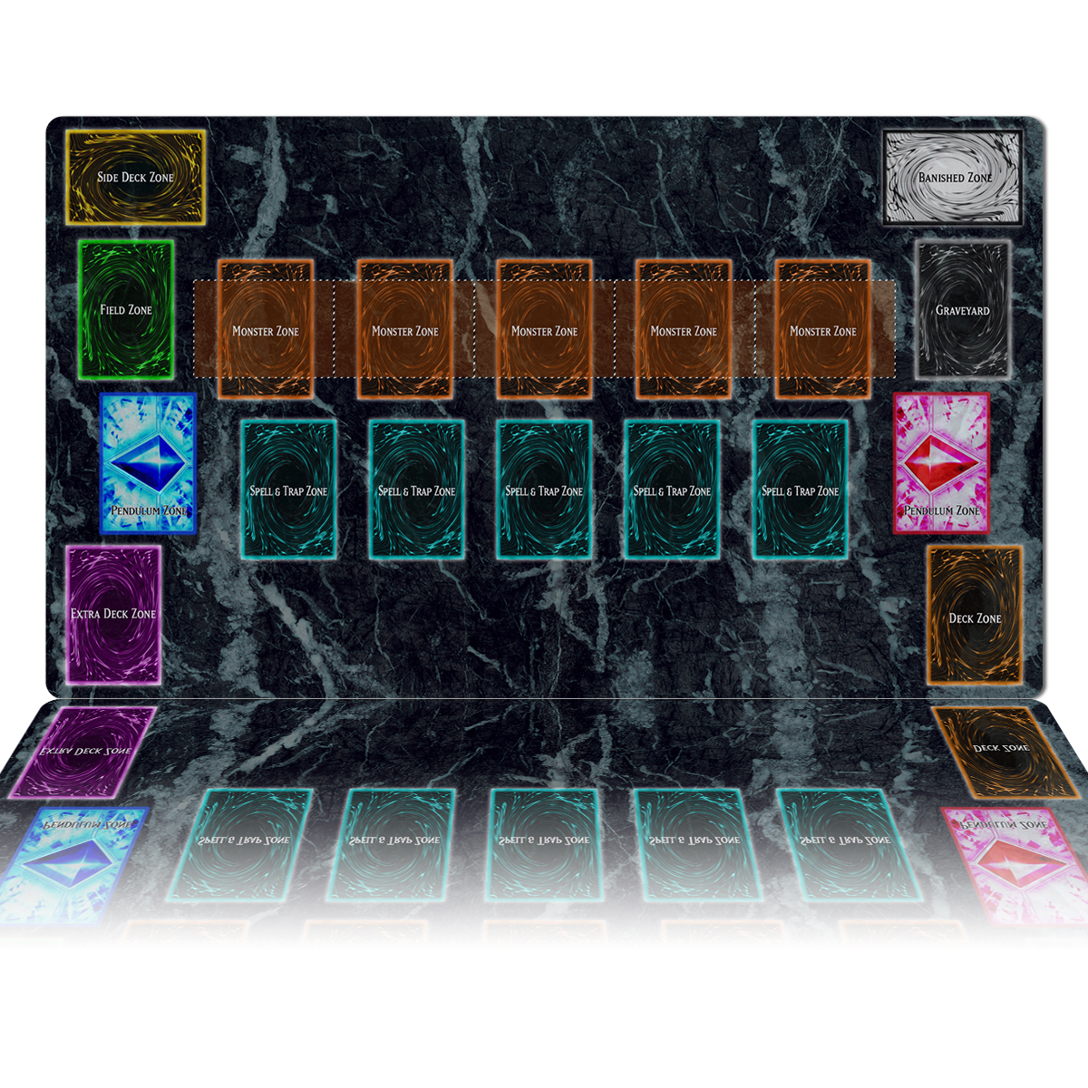 YuGiOh Playmat Template Link Z - Board Game Template recension och pris
