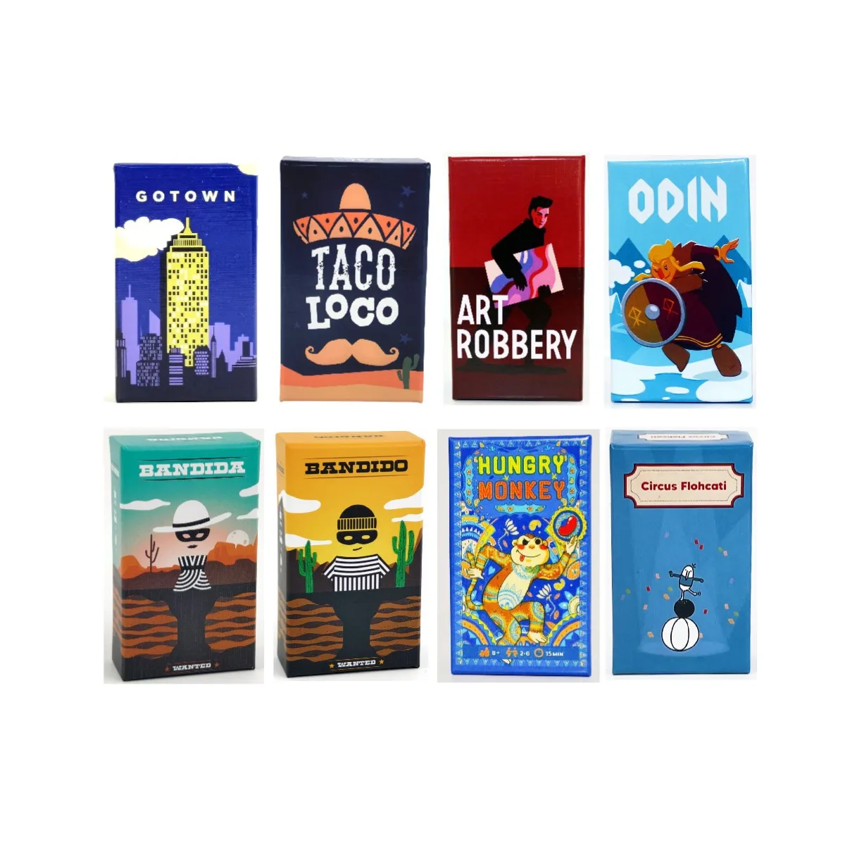 Hot Games - Taco Loco Card Gam - Board Game Catan recension och pris