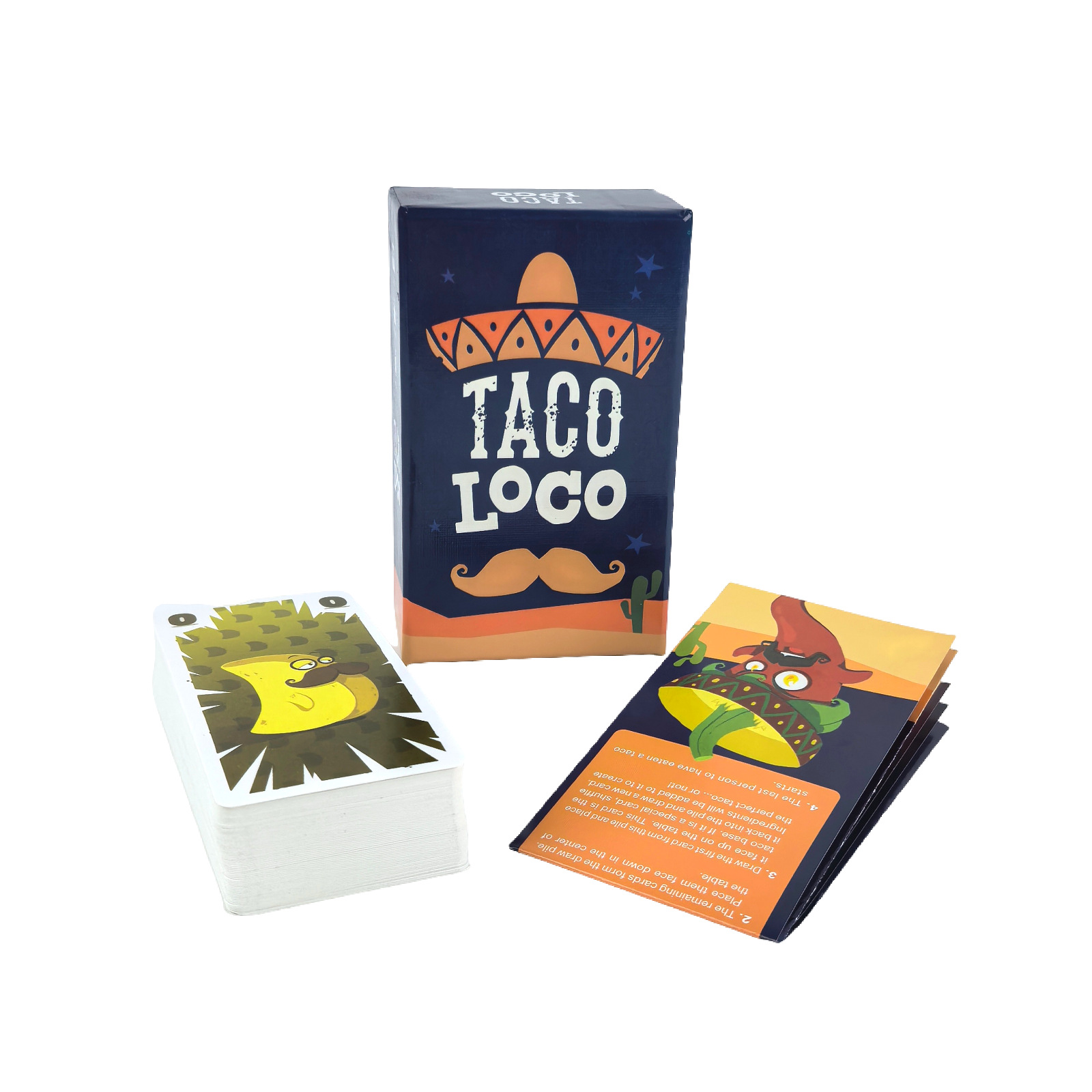 Hot Games - Taco Loco Card Gam - Board Game Catan recension och pris