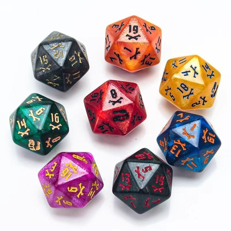 7Pcs/Set Dinosaur Dice Clear E - Board Game Night recension och pris