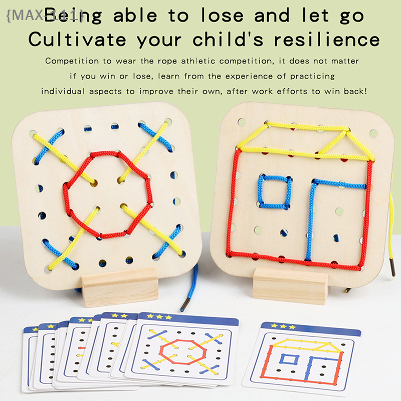 【F2-MAX111】Wooden Montessori G - Board Game Enthusiast recension och pris
