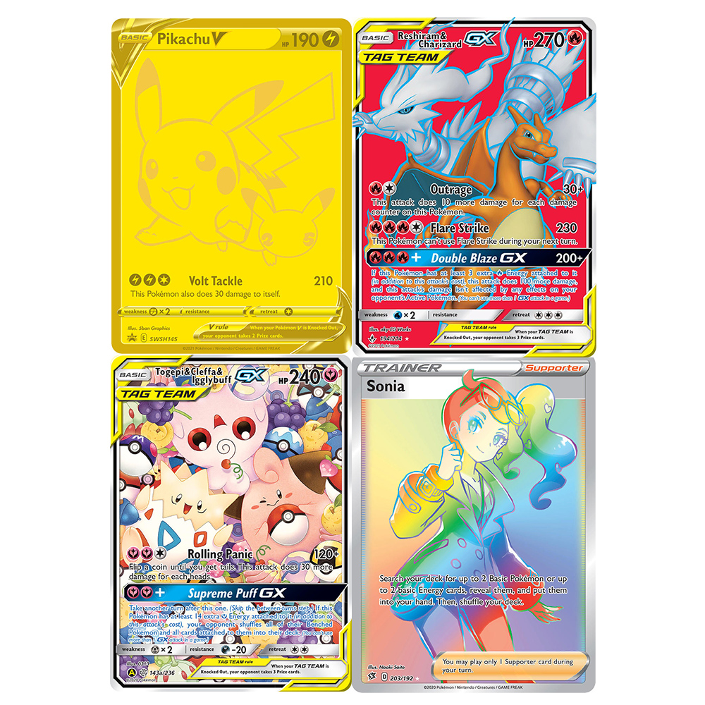 PKM Foil PROXY Cards Reshiram& - Board Game Template recension och pris