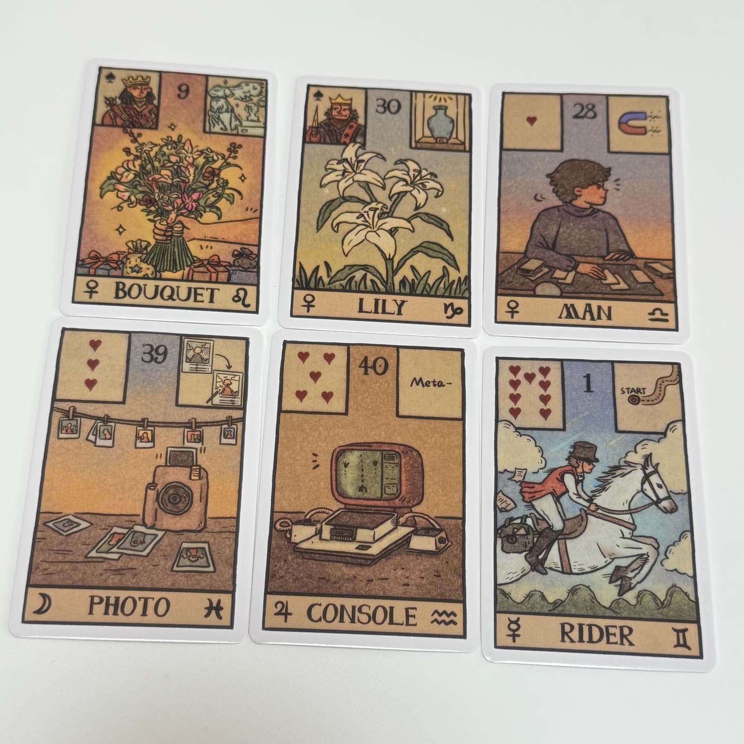 Akashic Eye Lenormand oracle c - Board Game Oracle recension och pris