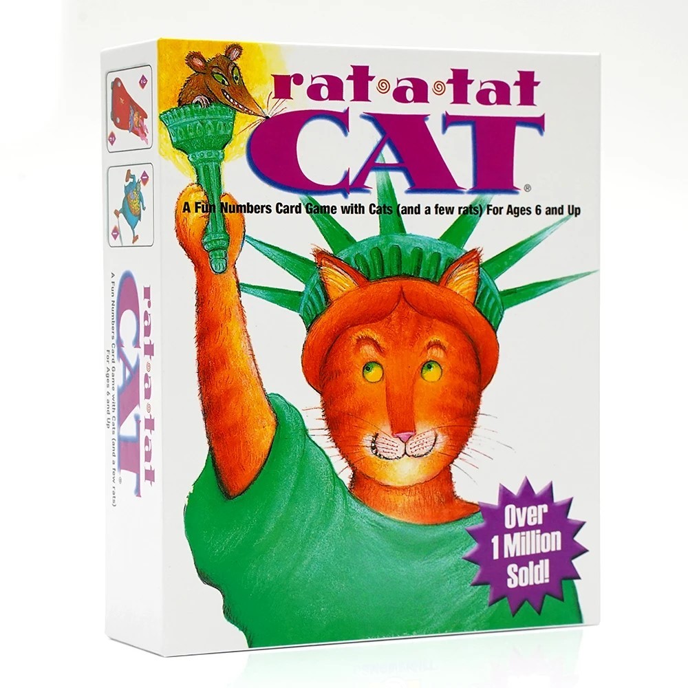 Rat A Tat Cat Fun Numbers Card - Board Game Night recension och pris