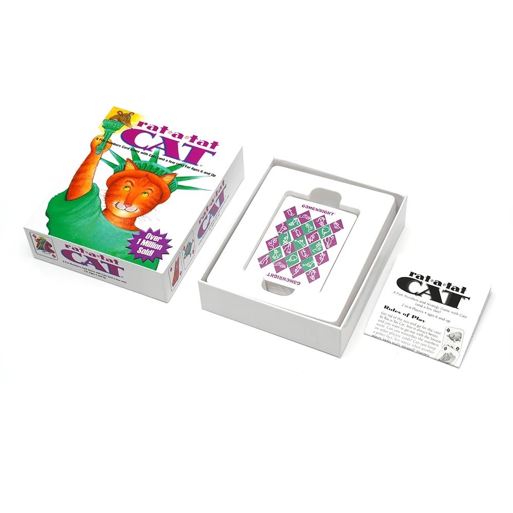 Rat A Tat Cat Fun Numbers Card - Board Game Night recension och pris