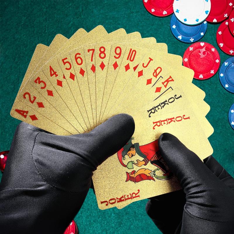 New 24K Gold Playing Cards Pla - Board Game Yearbook recension och pris