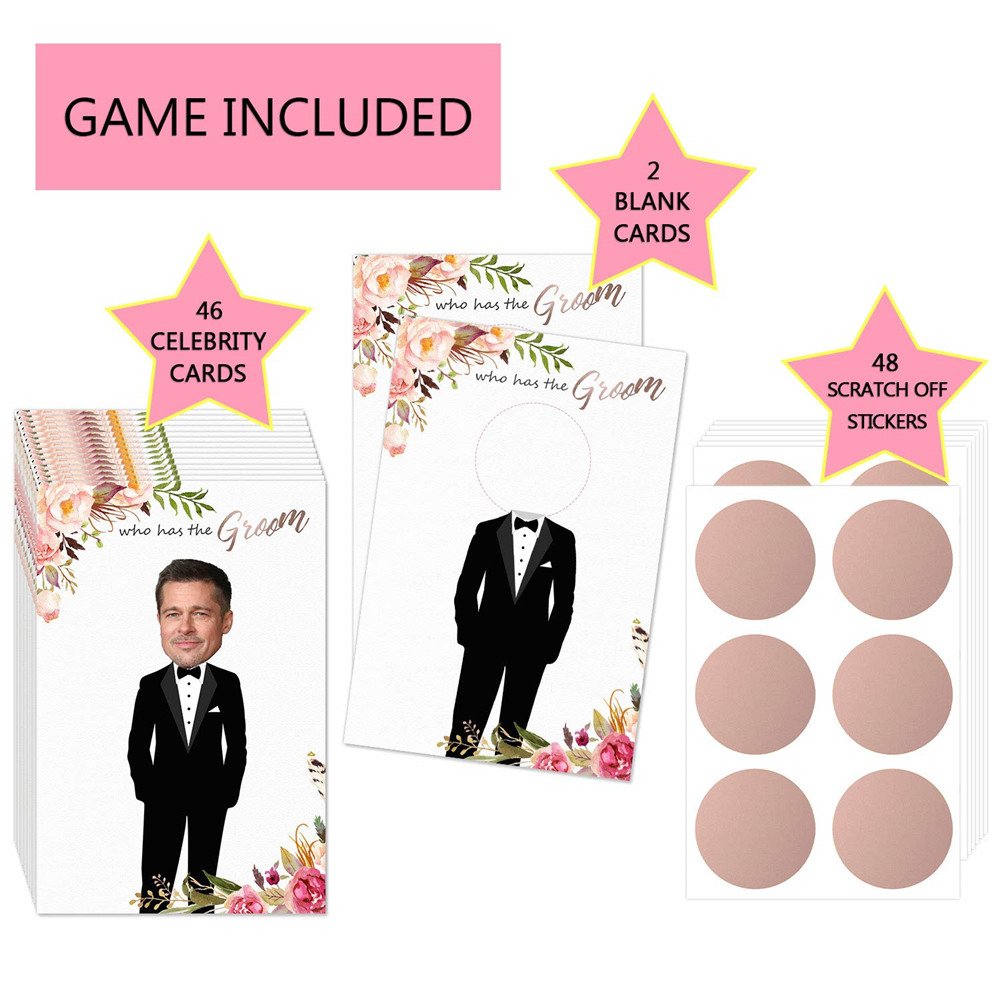Bridal Shower Games - Who Has  - Board Game Who Is It recension och pris
