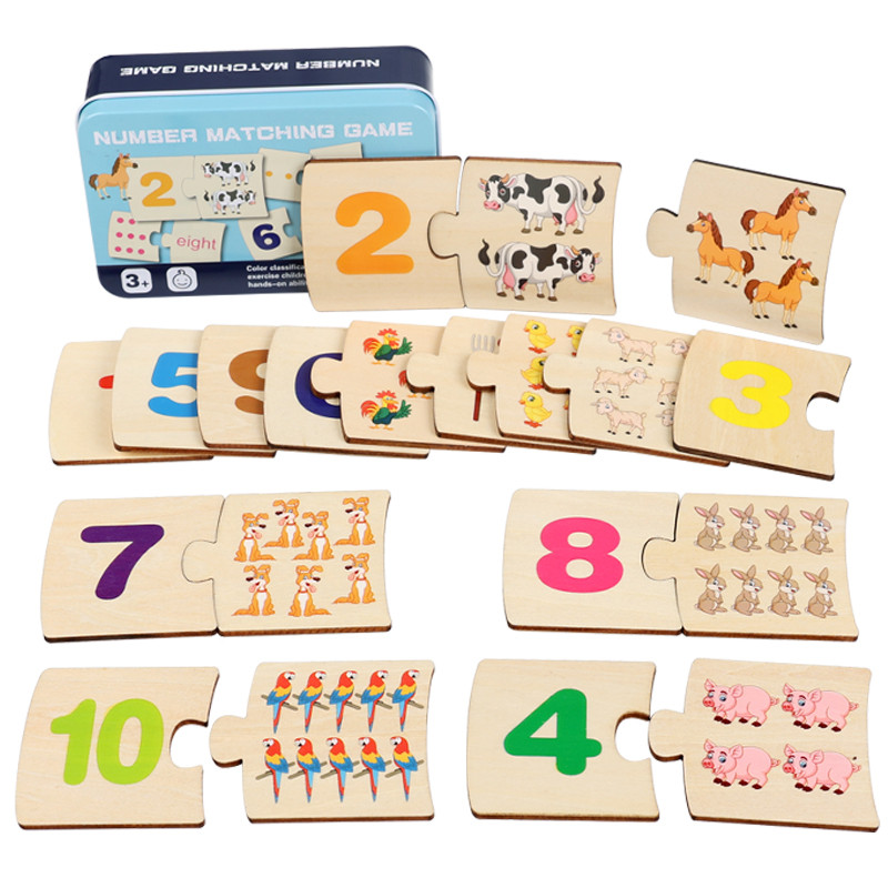 Children Iron Box Number Enlig - Board Game Enthusiast recension och pris
