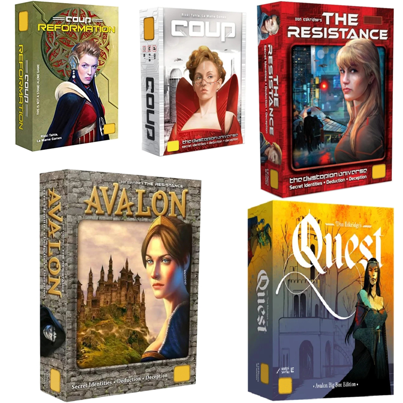 New Board game The Resistance  - Board Game Catan recension och pris