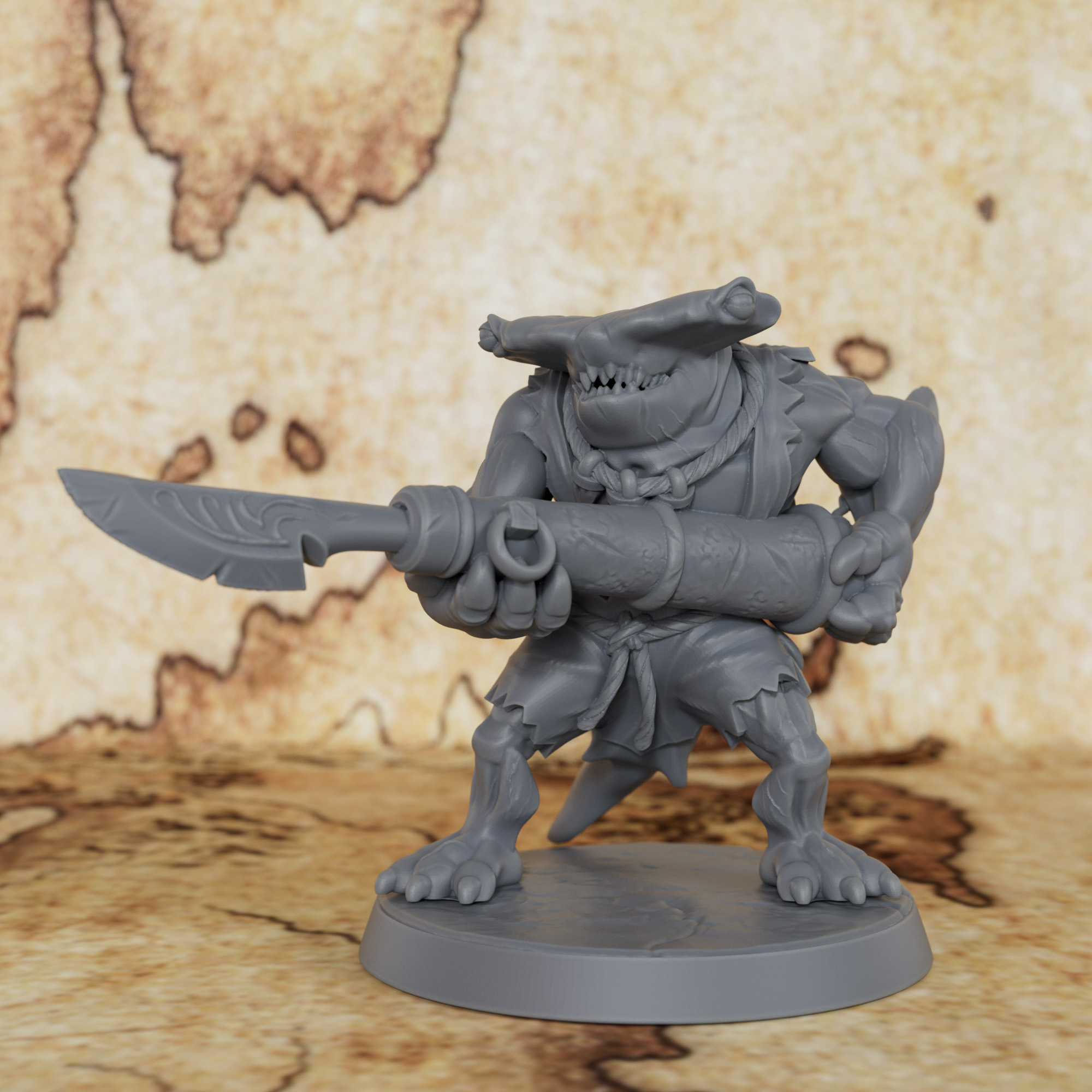 TTRPG Shark with Harpoon Minia - Board Game Design recension och pris