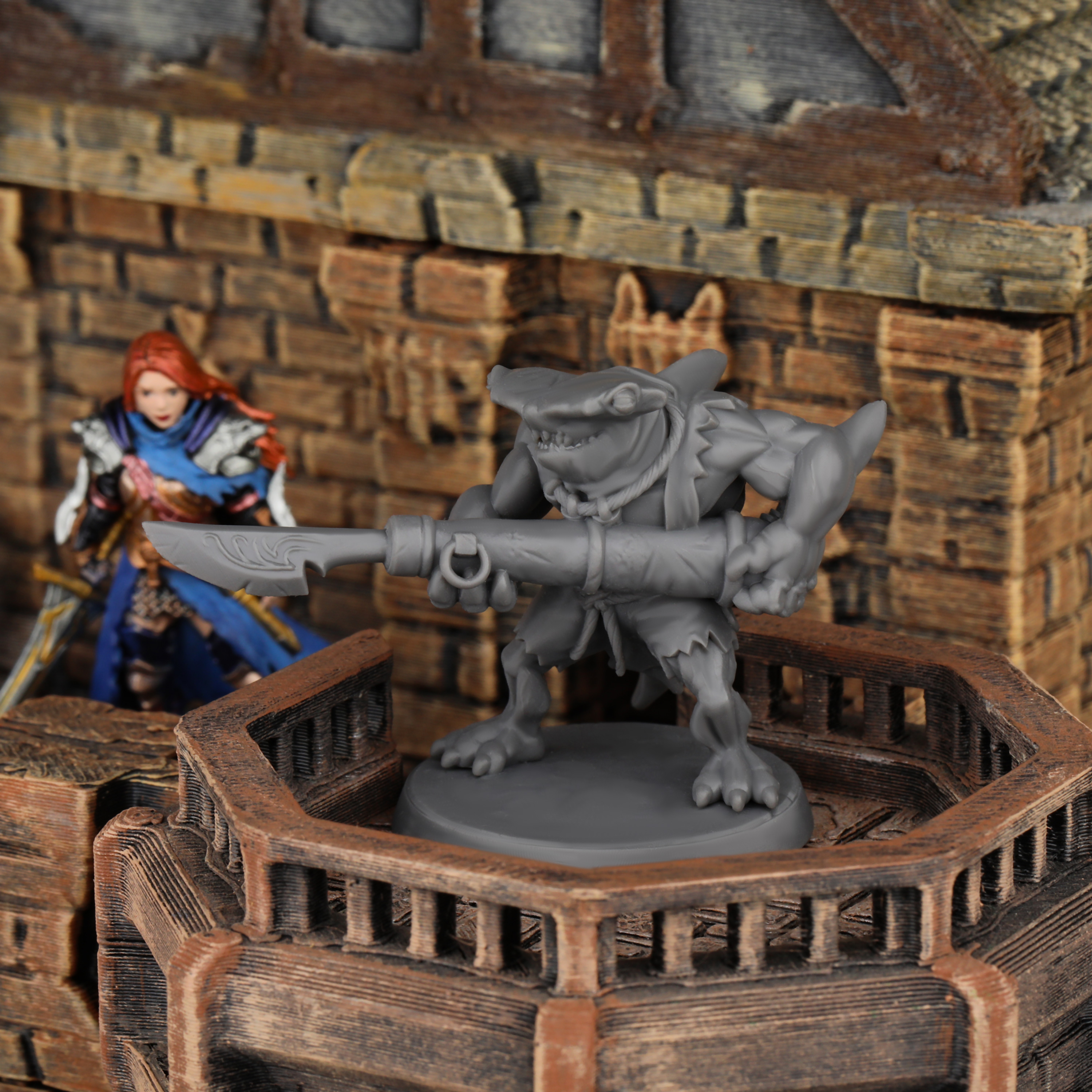 TTRPG Shark with Harpoon Minia - Board Game Design recension och pris