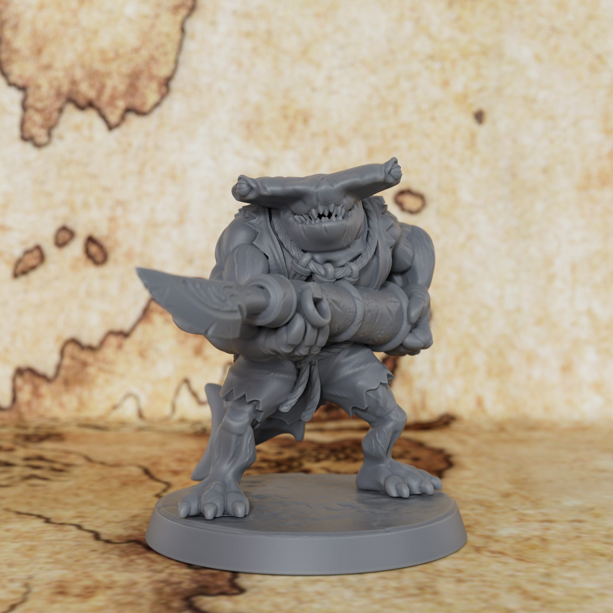 TTRPG Shark with Harpoon Minia - Board Game Design recension och pris