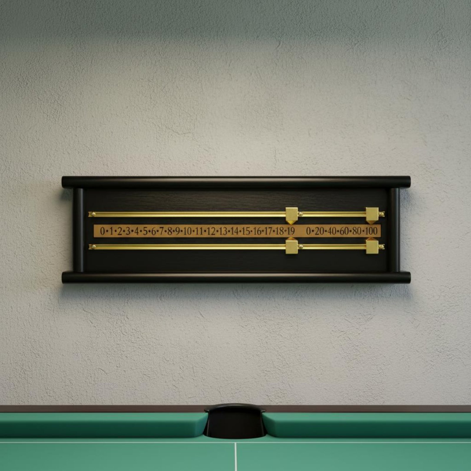 Wooden Snooker Scorer Dual Rai - Board Game For 2 Players recension och pris
