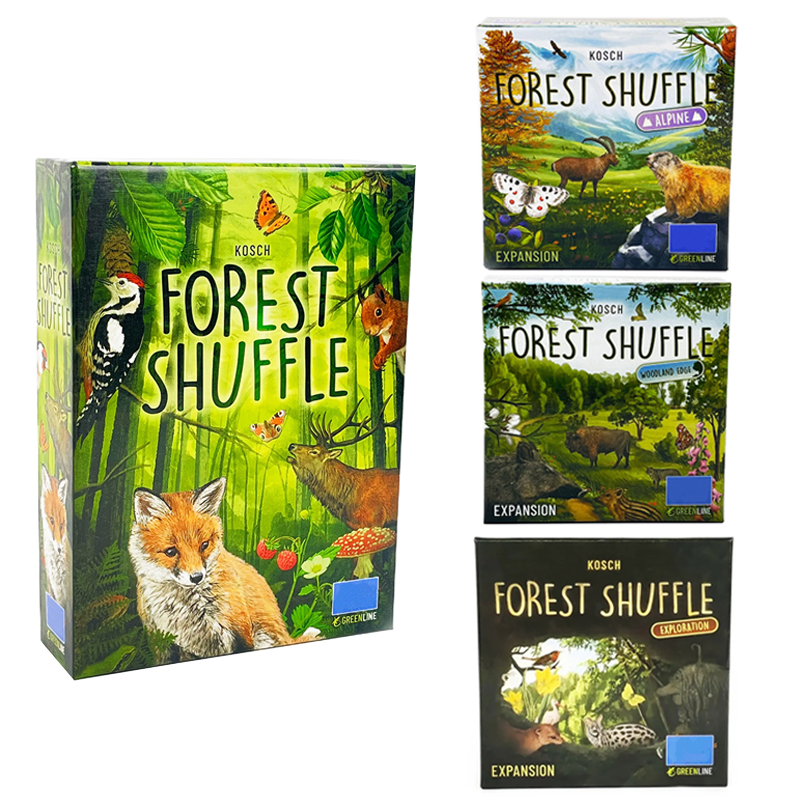 Forest Shuffle Board Game - Cl - Board Game Catan recension och pris