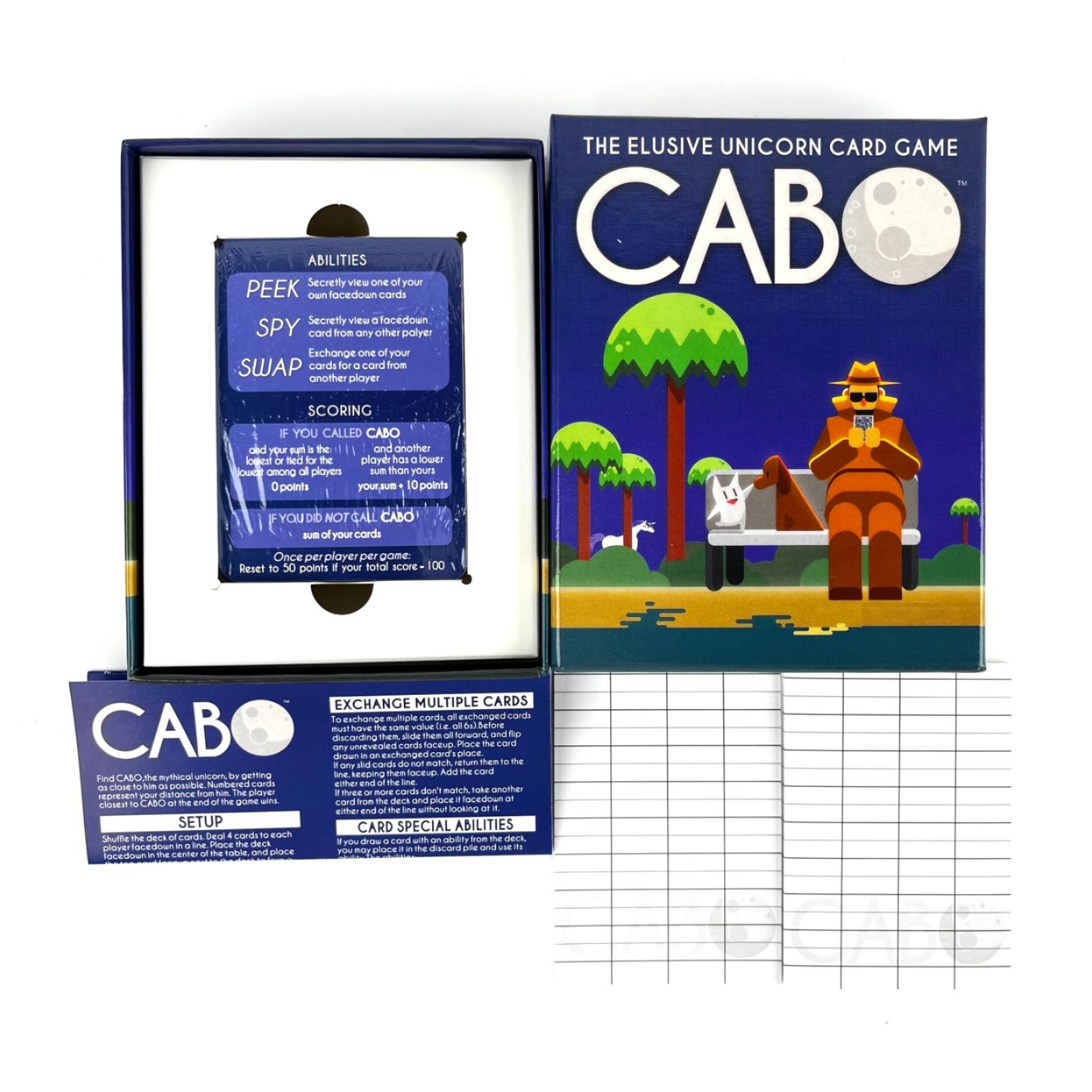 THE ELUSIVE UNICORN CABO Cabo  - Board Game Night recension och pris