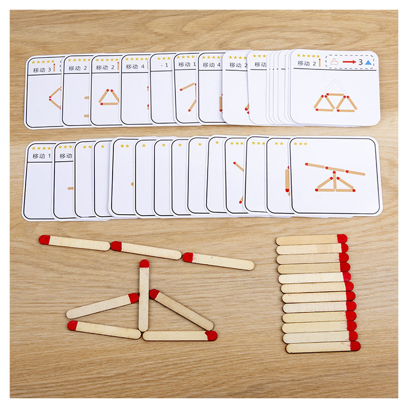 Montessori Matches Puzzles Gam - Board Game Enthusiast recension och pris