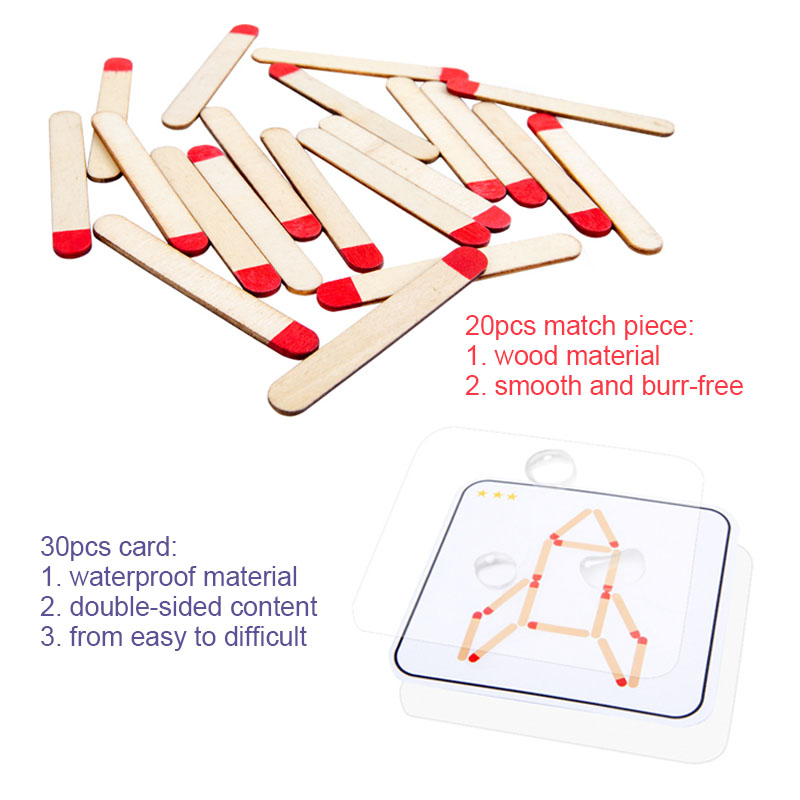 Montessori Matches Puzzles Gam - Board Game Enthusiast recension och pris