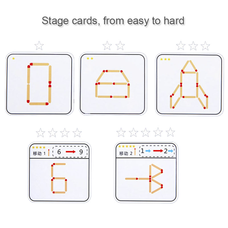 Montessori Matches Puzzles Gam - Board Game Enthusiast recension och pris