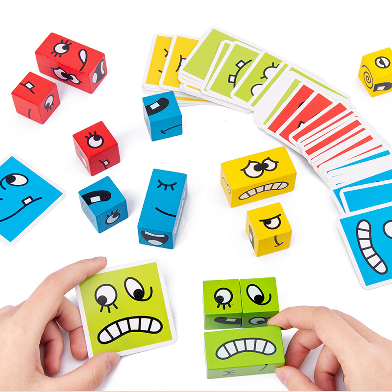 1Pcs Expressions Matching Puzz - Board Game Enthusiast recension och pris