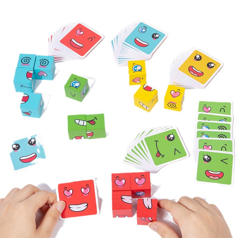 1Pcs Expressions Matching Puzz - Board Game Enthusiast recension och pris