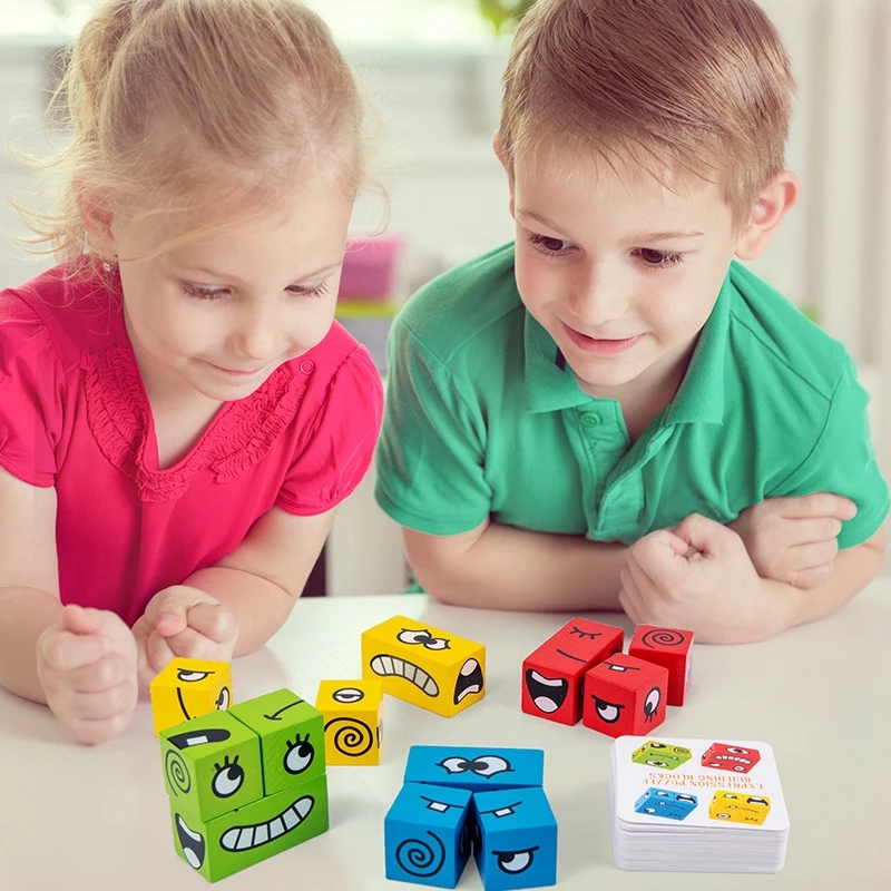 1Pcs Expressions Matching Puzz - Board Game Enthusiast recension och pris
