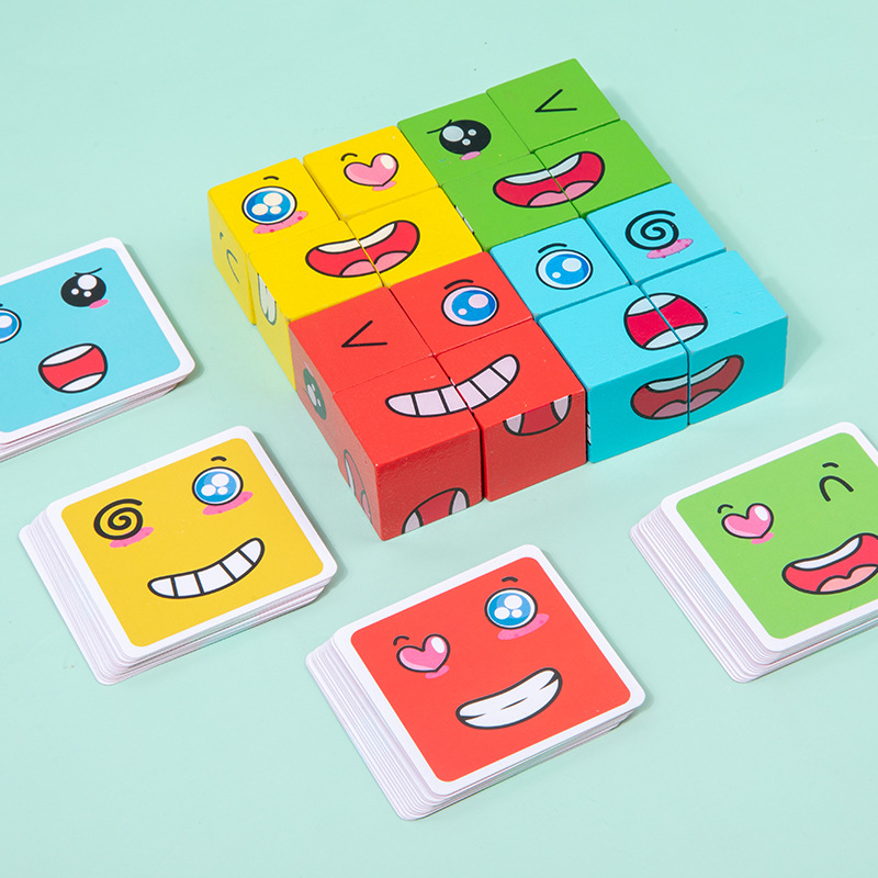 1Pcs Expressions Matching Puzz - Board Game Enthusiast recension och pris