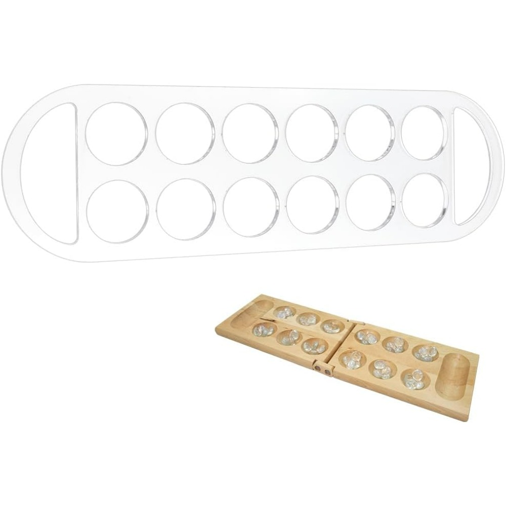 12Pockets Mancala Board Templa - Board Game Template recension och pris