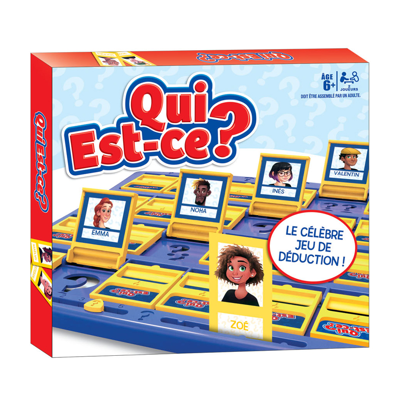 French Game Guess Who I Am Boa - Board Game Who Is It recension och pris